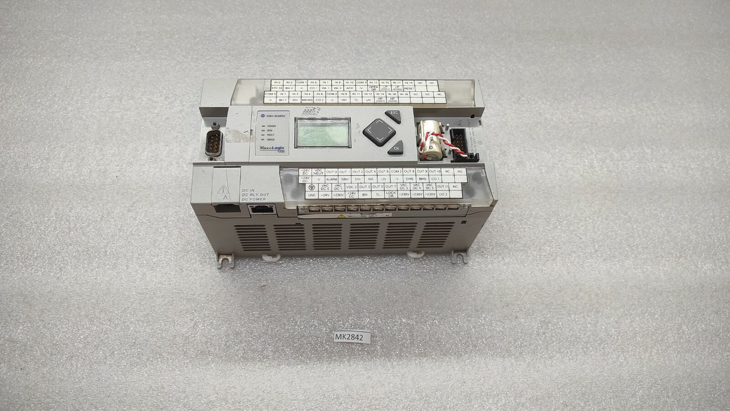 ALLEN BRADLEY CAT 1766-L32BXB MICROLOGIX 1400 32-POINT CONTROLLER 70595