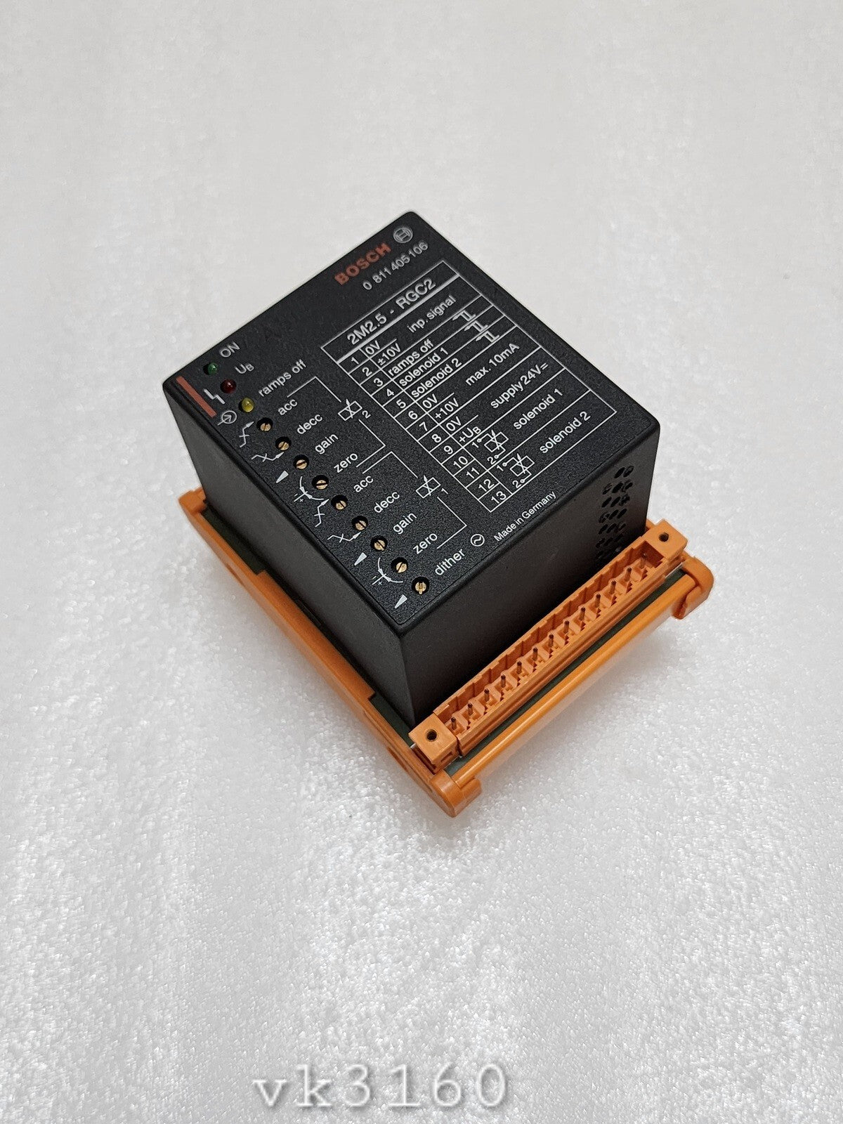 BOSCH 0811405106 VALVE AMPLIFIER 2M2.5-RGC2