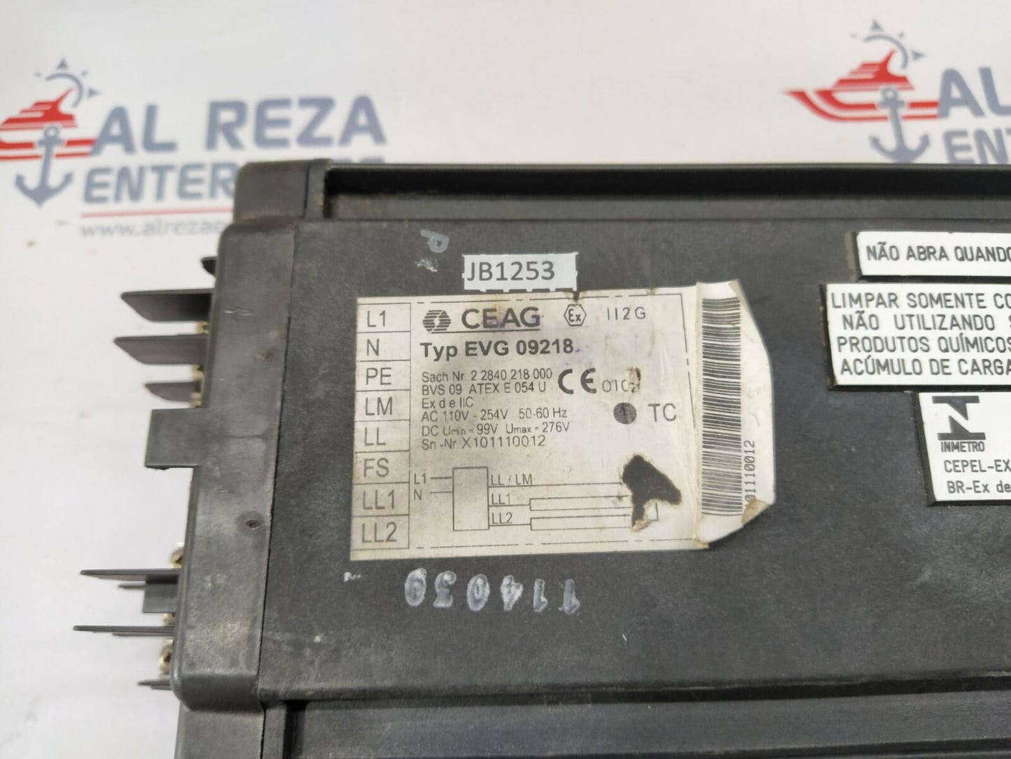 CEAG EVG 09218 ELECTRONIC BALLAST 2 2840 218 000