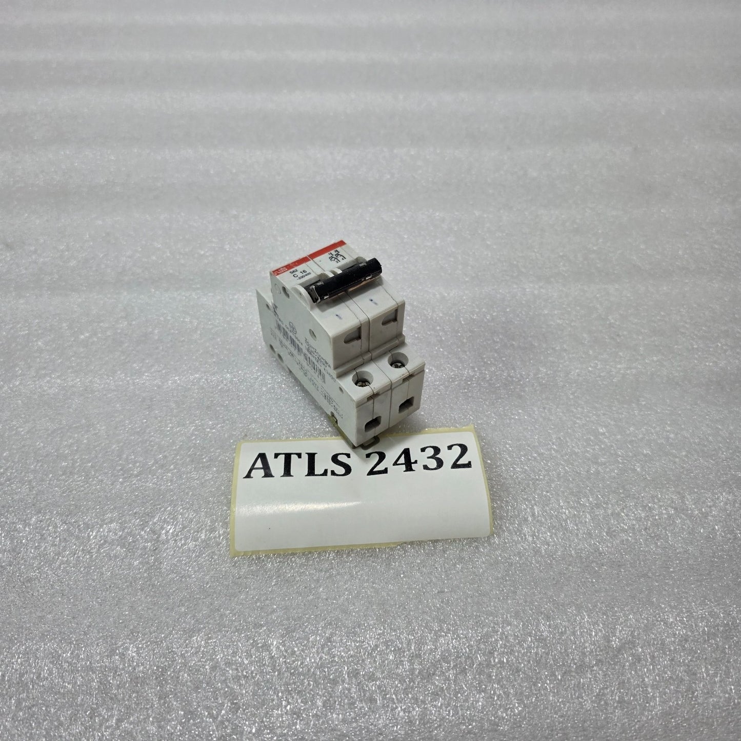 ABB S62 C16 2 POLE MINIATURE CIRCUIT BREAKER (MCB) 16A 230/400V