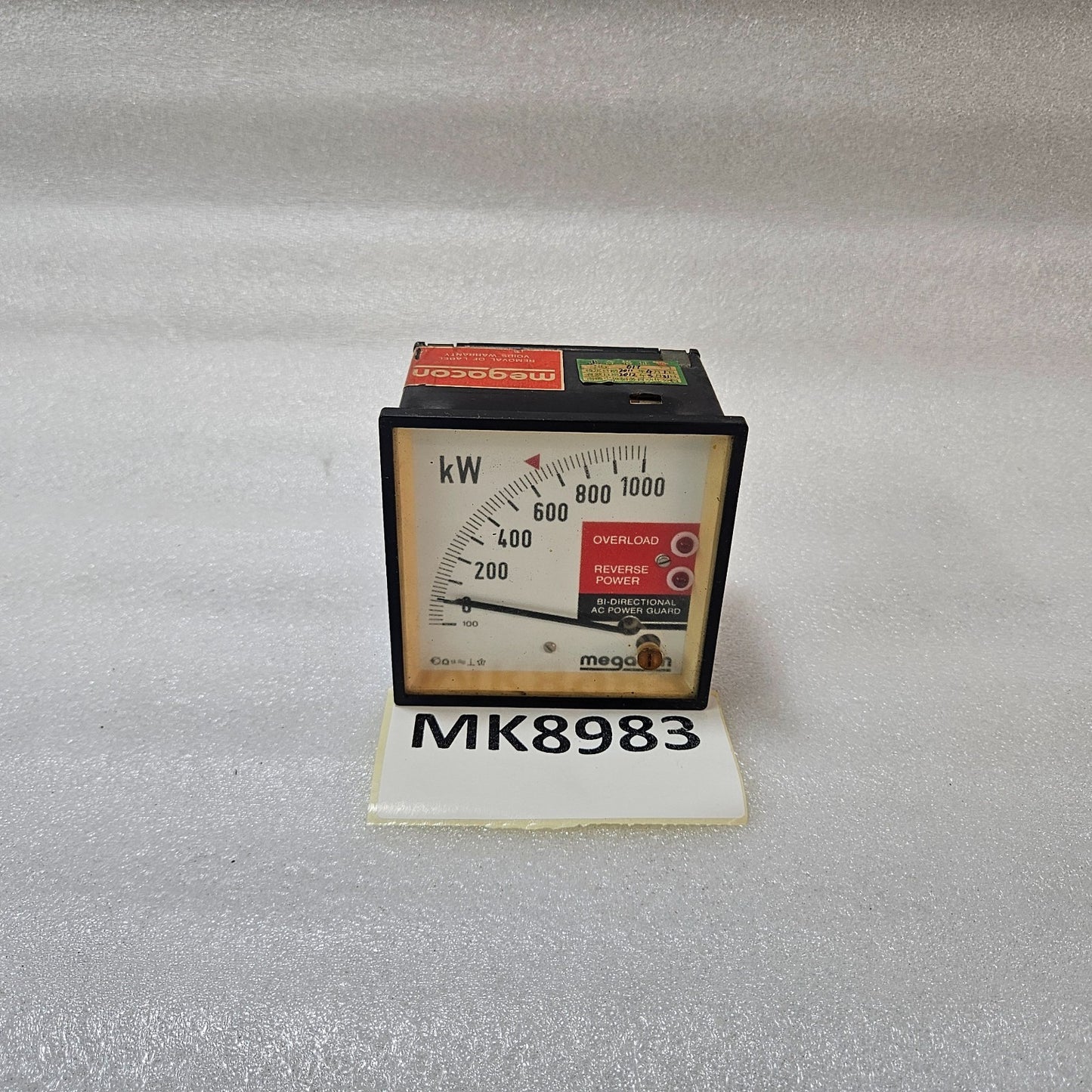 MEGACON KPM 173 BI-DIRECTIONAL KW POWER METER (0–1000 KW, 220–240V)