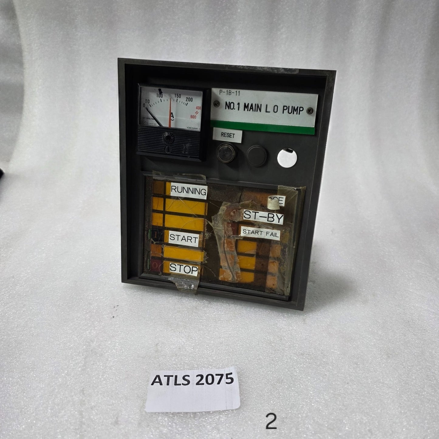 TAIYO ELECTRIC MAIN L.O. PUMP CONTROL PANEL AA-195A AA-203A SIC-AT1
