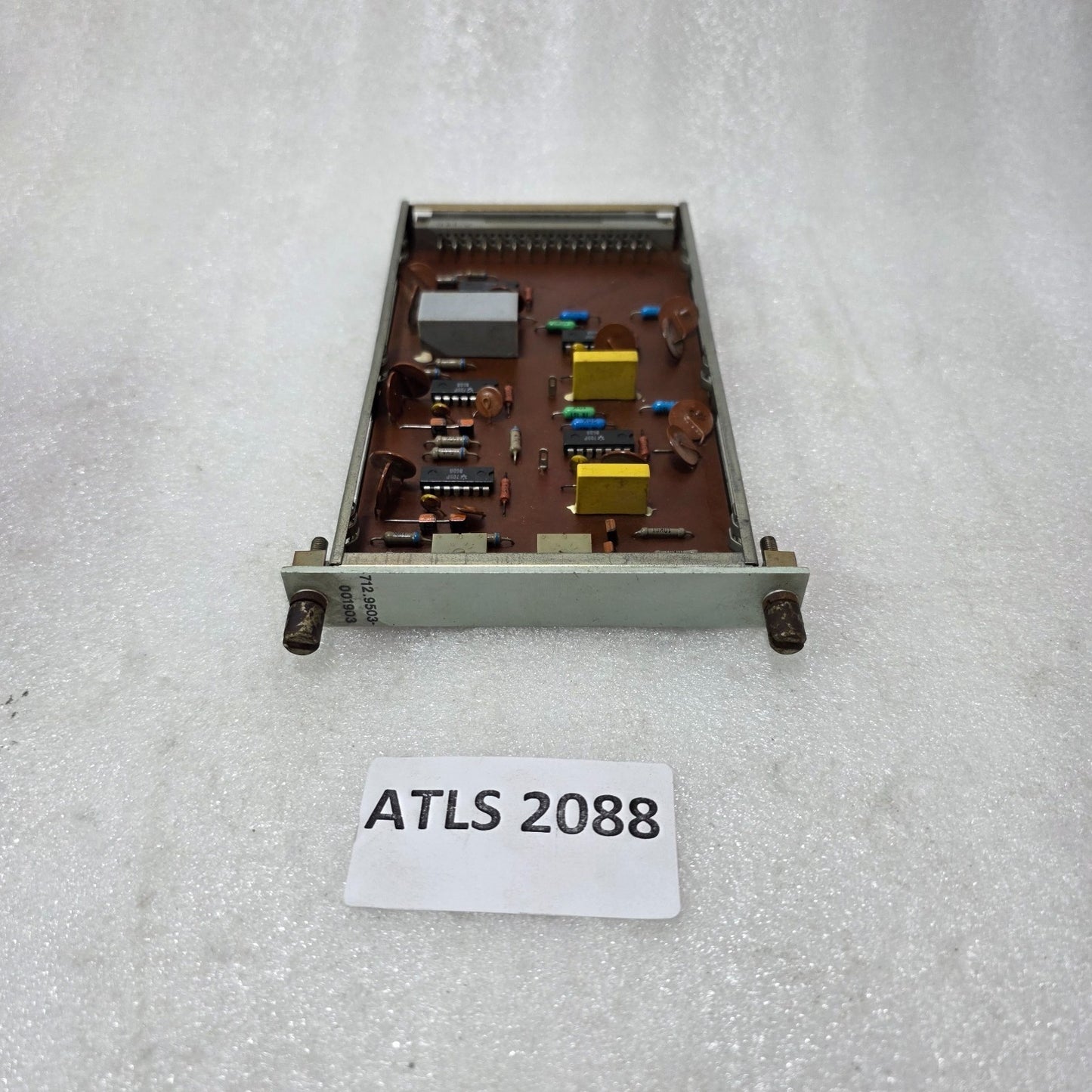 INDUSTRIAL PCB PLUG-IN CONTROL CARD 712.9503-001903 RELAY LOGIC INTERFACE BOARD