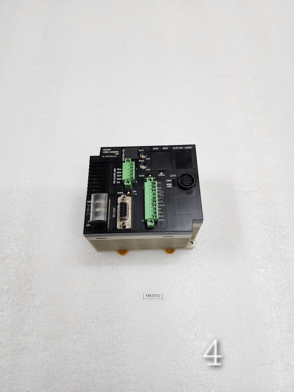 OMRON V680-CA5D01-V2 ID CONTROLLER 24VDC