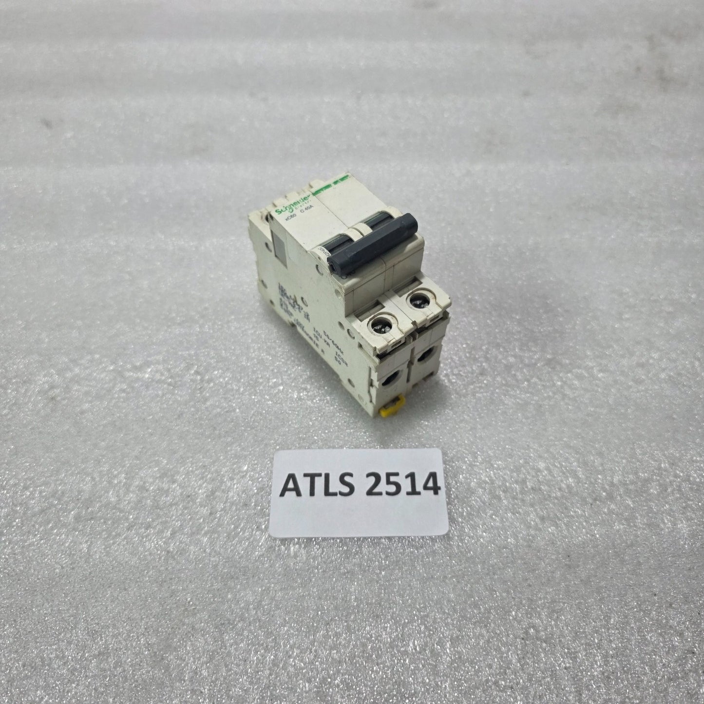 S ELECTRIC XC60 C40A 2 POLE MINIATURE CIRCUIT BREAKER MCB 40A 415V