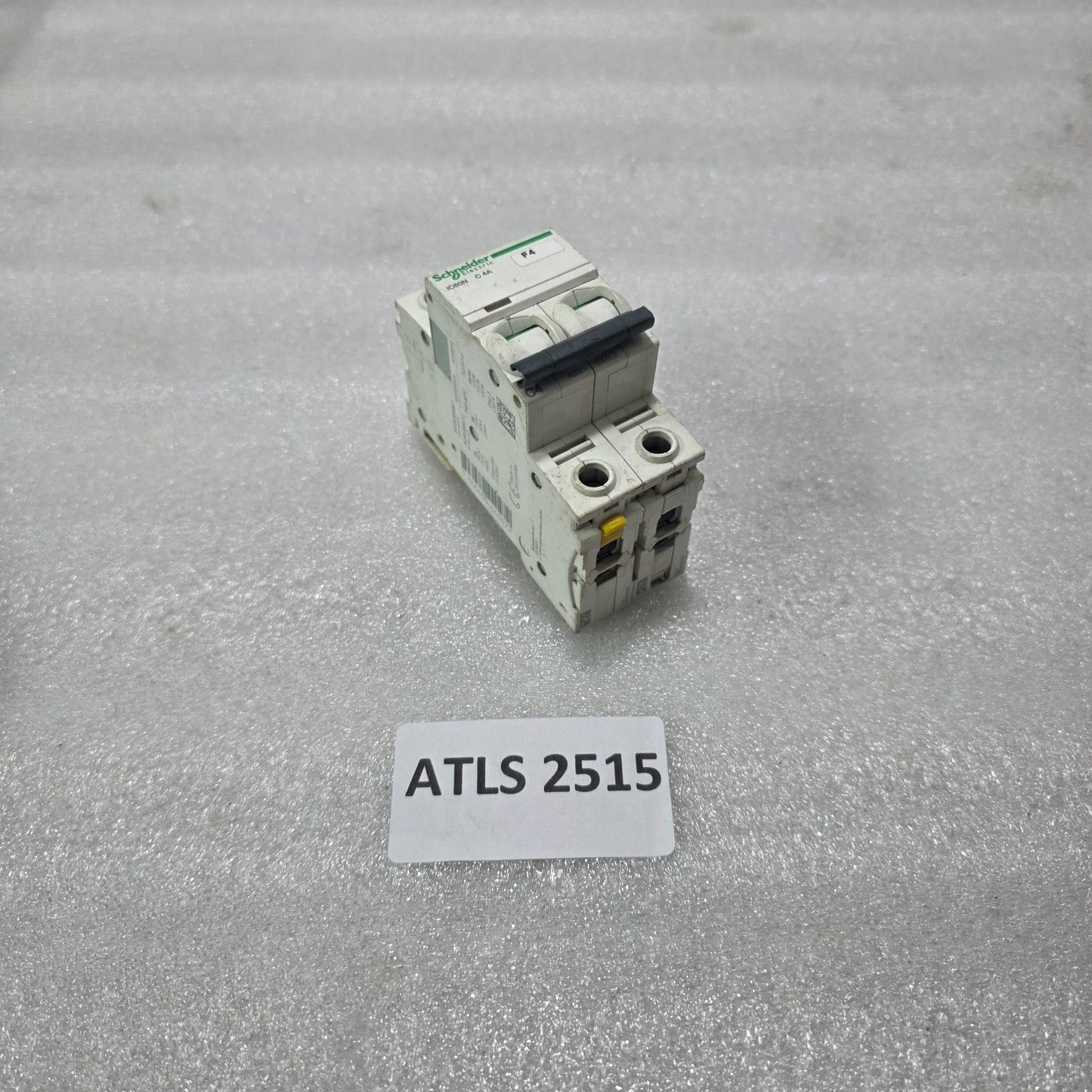 S ELECTRIC ACTI9 IC60N C4A 2 POLE MINIATURE CIRCUIT BREAKER 4A 415VAC