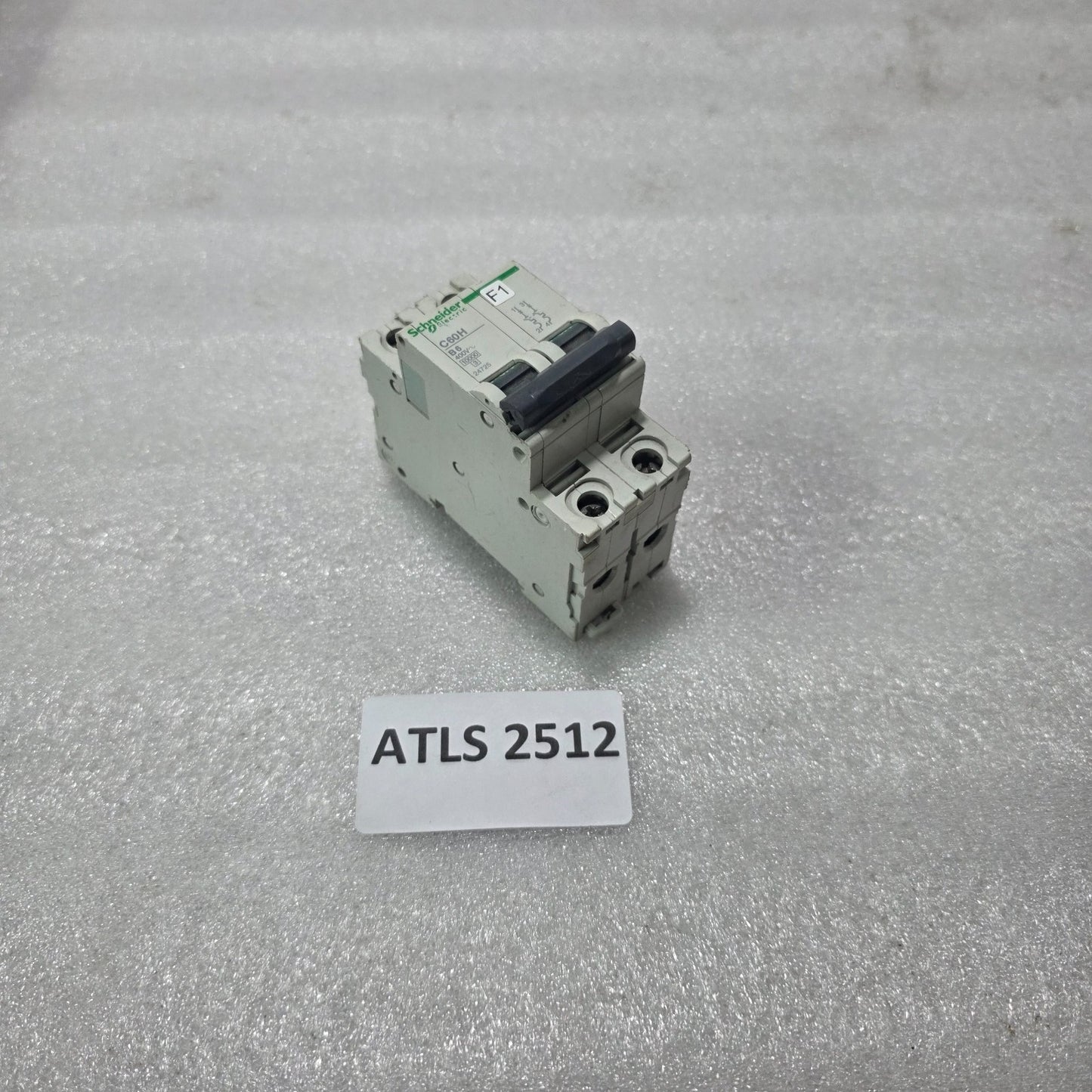 S ELECTRIC C60H B6 2 POLE 6A MCB CIRCUIT BREAKER 400V 10KA