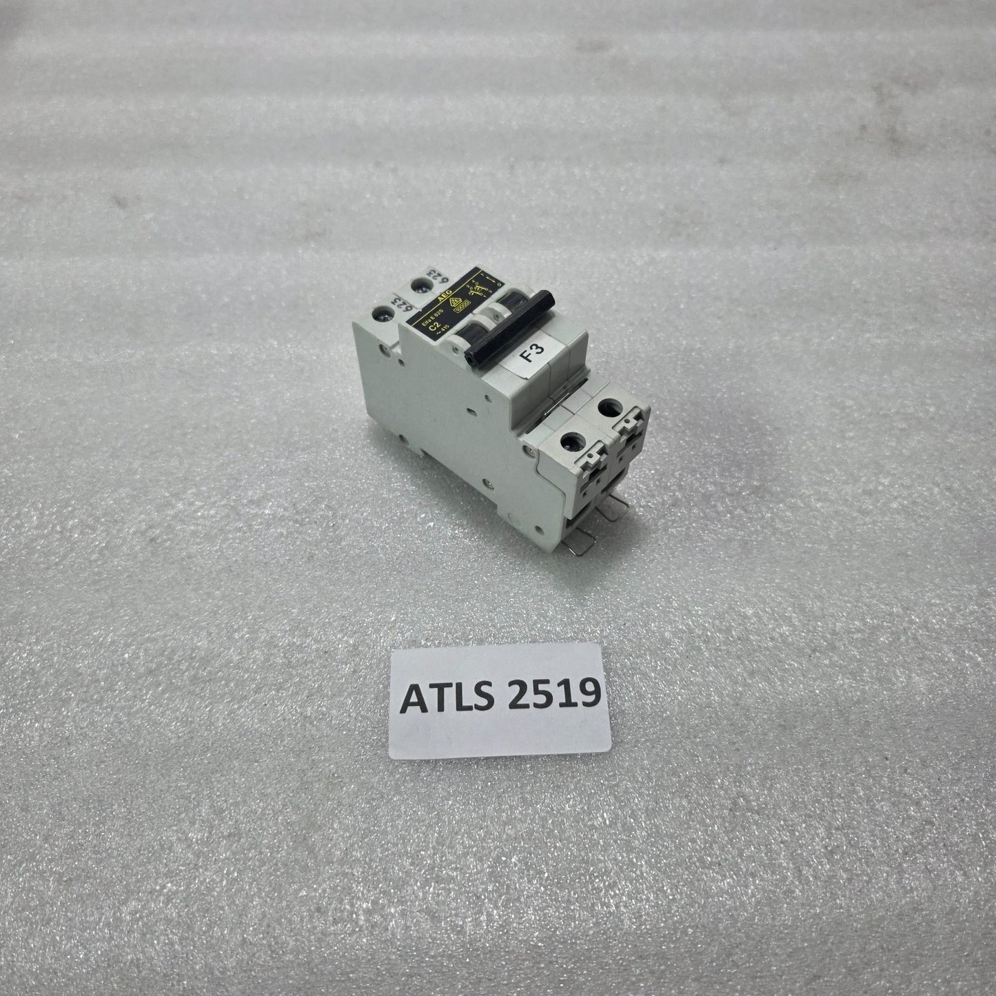 AEG ELFA E 82S C2 2 POLE MINIATURE CIRCUIT BREAKER 2A 415V MCB