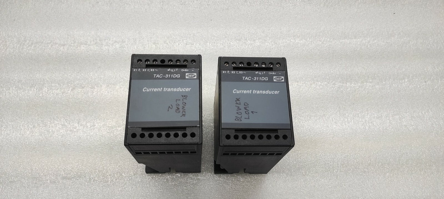 DEIF TAC-311DG CURRENT TRANSDUCER 110V/230V