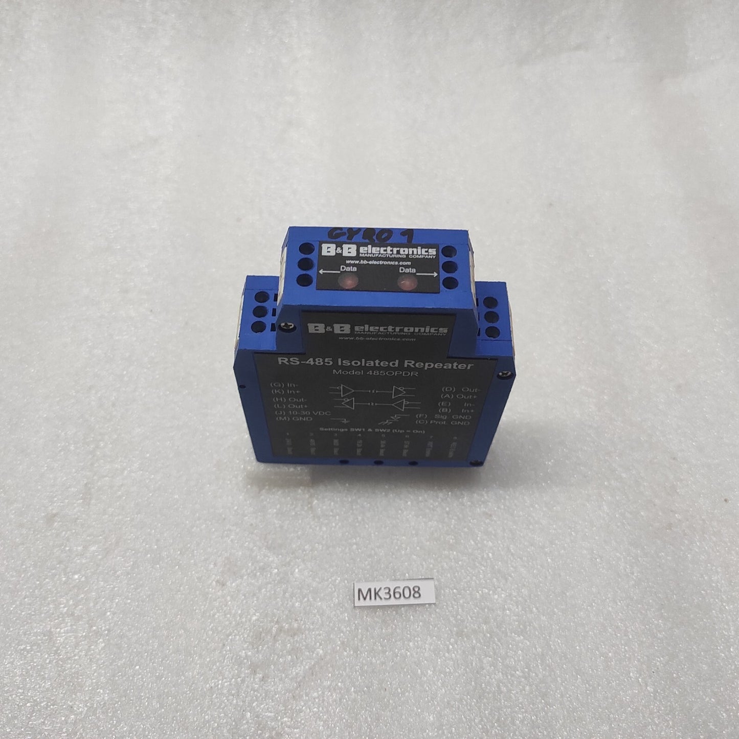 B&B ELECTRONICS 4850PDR RS-485 ISOLATED REPEATER
