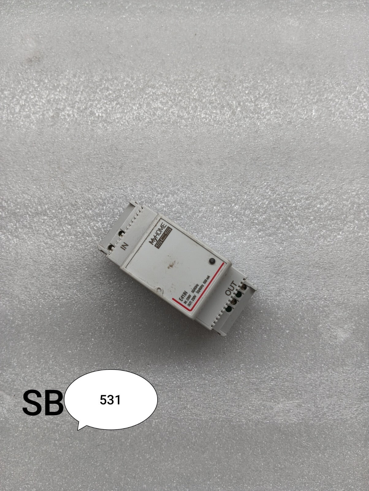 BTICINO MYHOME SCS E41IN POWER SUPPLY PROTECTION E41