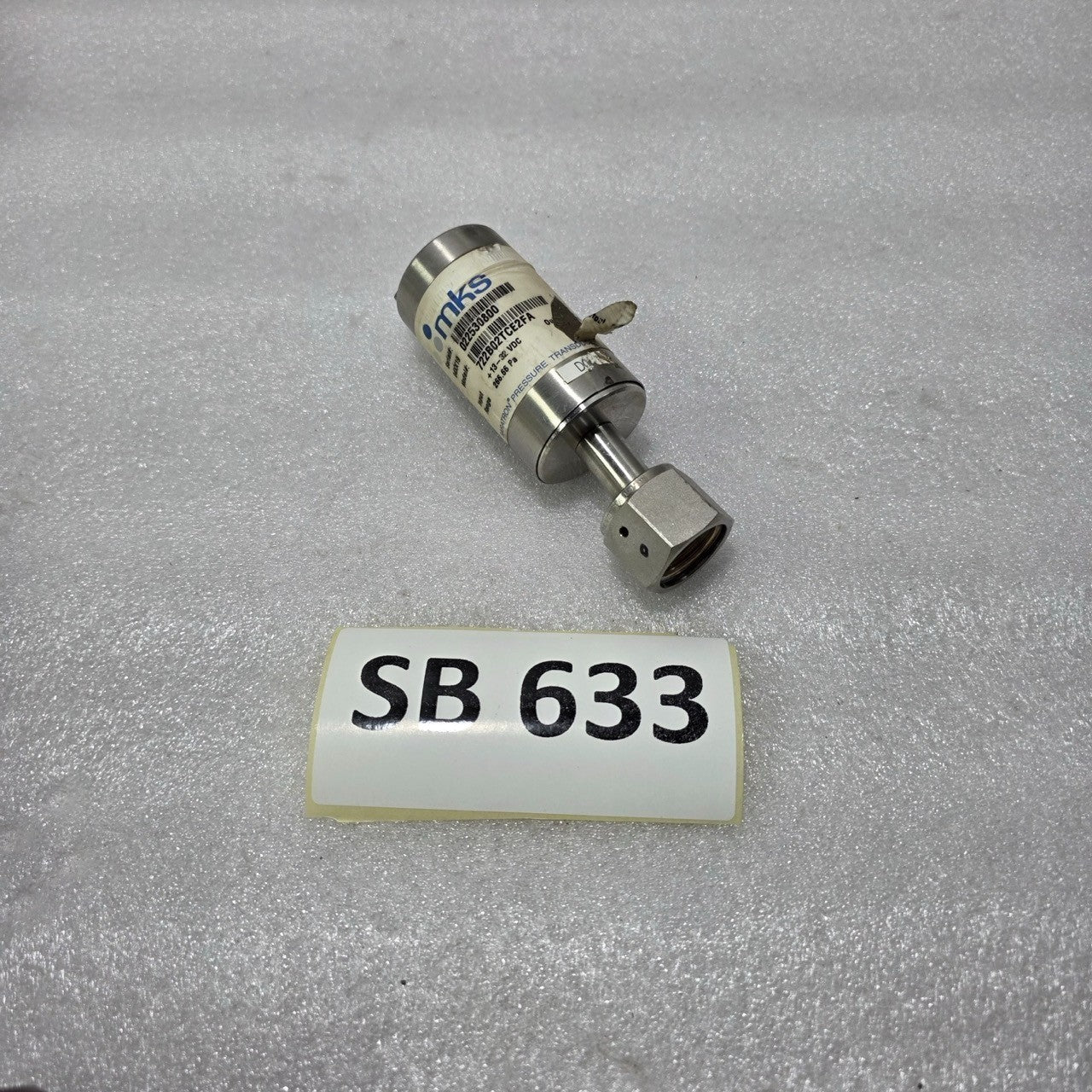 MKS BARATRON PRESSURE TRANSDUCER 722B02TCE2FA | 266.66 PA | 13–32 VDC