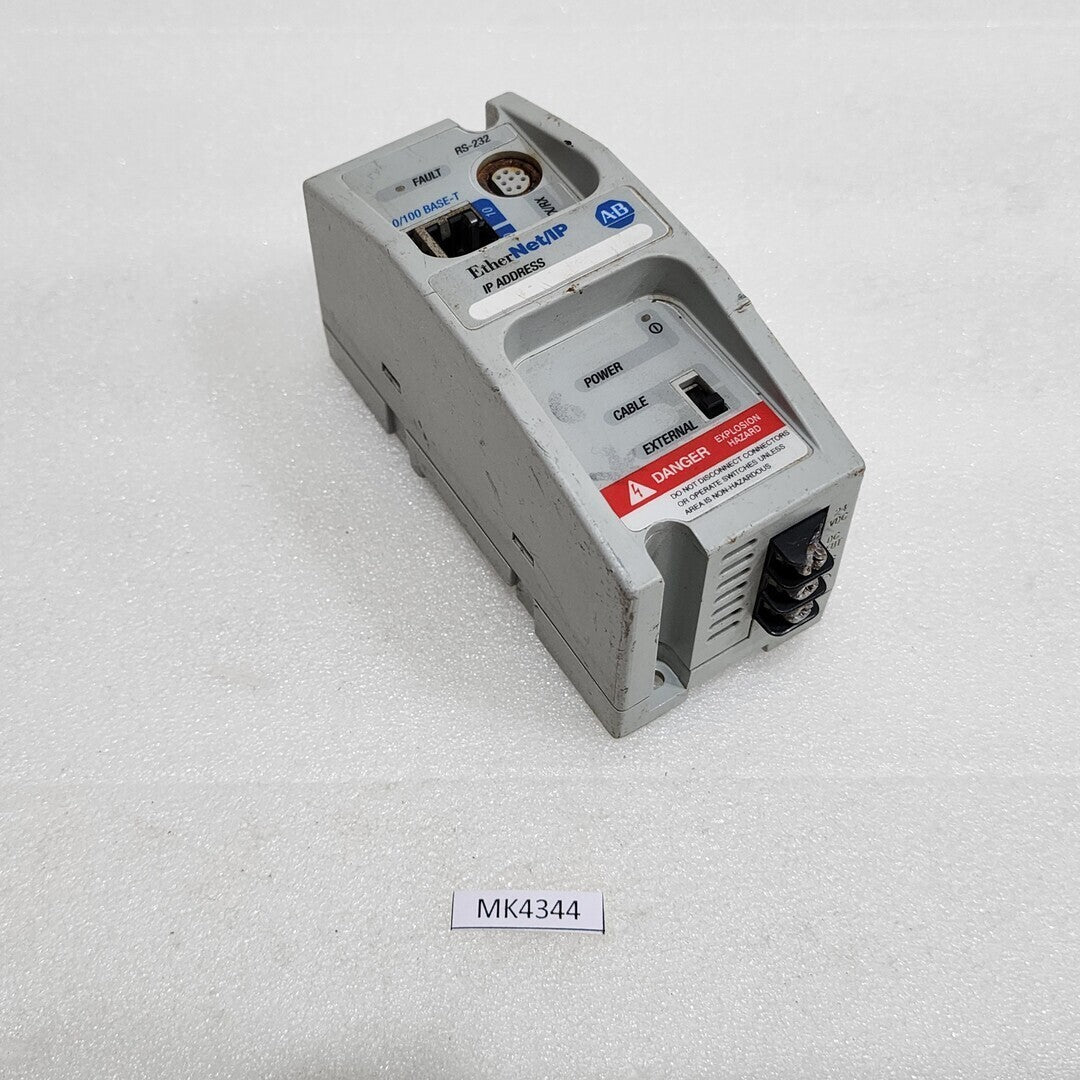 ALLEN BRADLEY CAT 1761-NET-ENI ETHERNET INTERFACE MODULE
