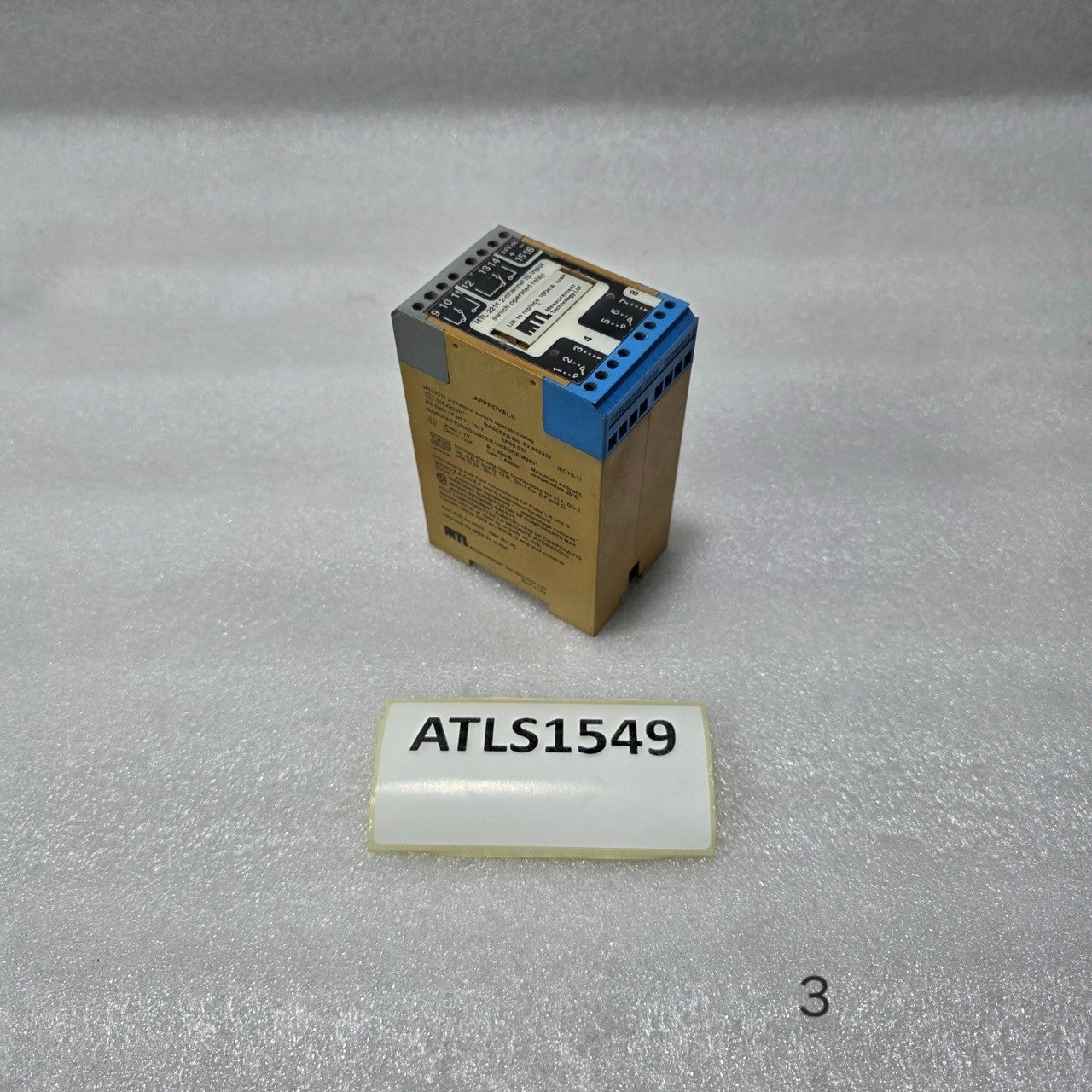 MEASUREMENT TECHNOLOGY MTL 2211 2-CHANNEL IS-INPUT SWITCH OPERATED RELAY 24VDC
