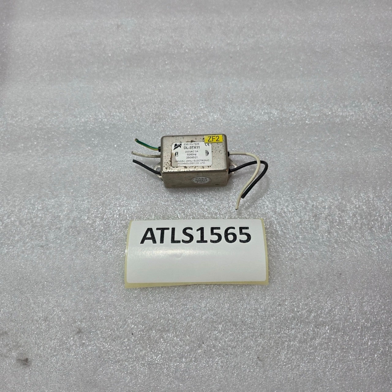 JIANGSU DL-3TX11 EMI FILTER 250 V AC 3A