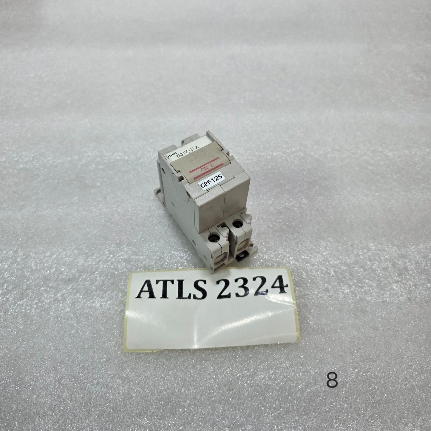 IDEC NC1V-21A / NC1V-2100 2 POLE 3A CIRCUIT PROTECTOR | HYDRAULIC MAGNETIC BREAK