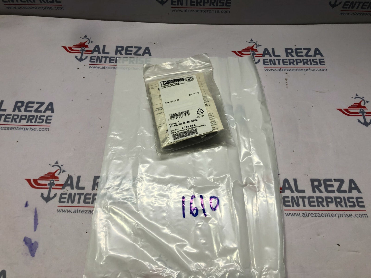 PHOENIX CONTACT FL PLUG RJ45 GR/2 2744856 LOT OF 8 UNIT