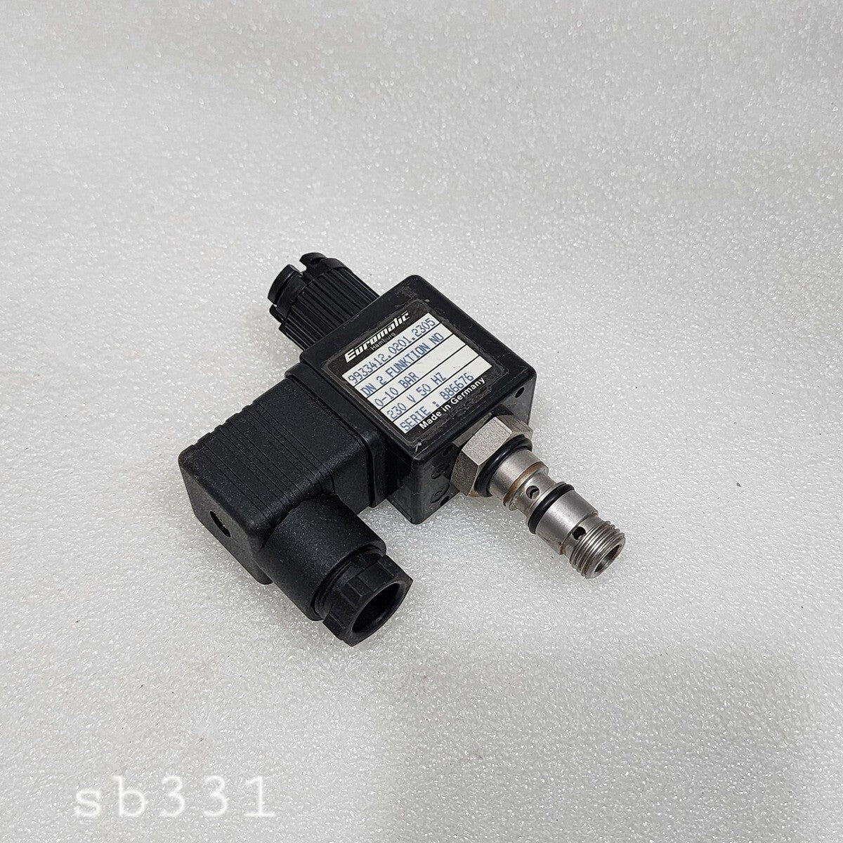 EUROMATIC 9933412.0201.2305 VALVE WITH HERION 0200 COIL