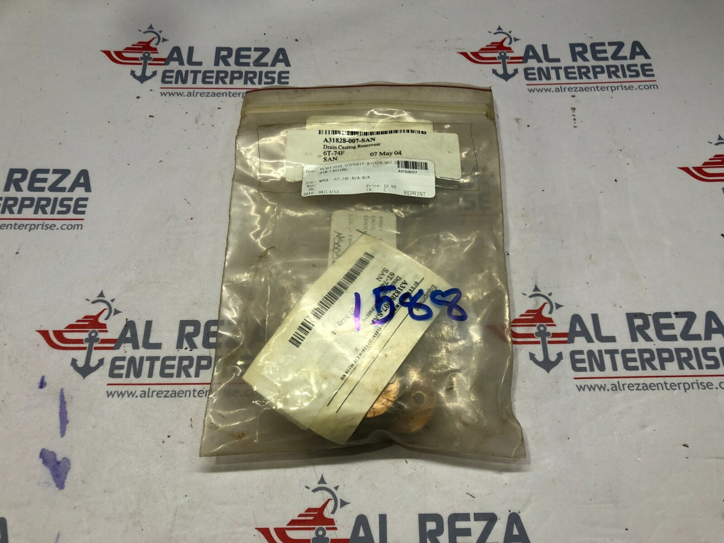 SCOTGRIP A31828-007 DRAIN CASTING RESERVOIR