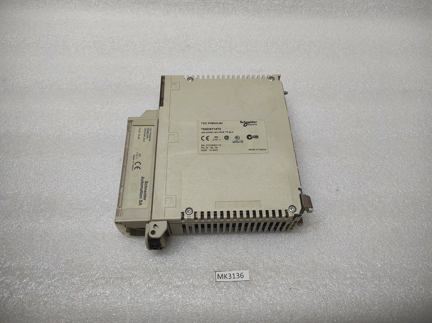 SE TSXDSY16T2 DISCRETE OUTPUT MODULE