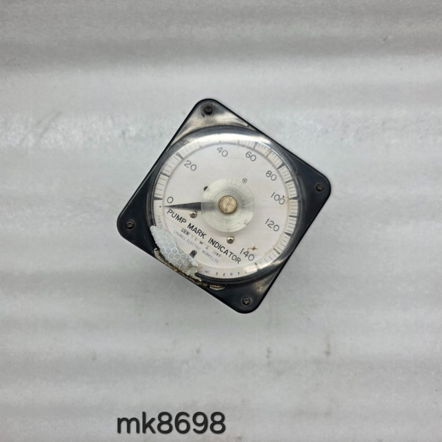 CHUNILL ELECTRIC WORKS KWR 3C PUMP MARK INDICATOR