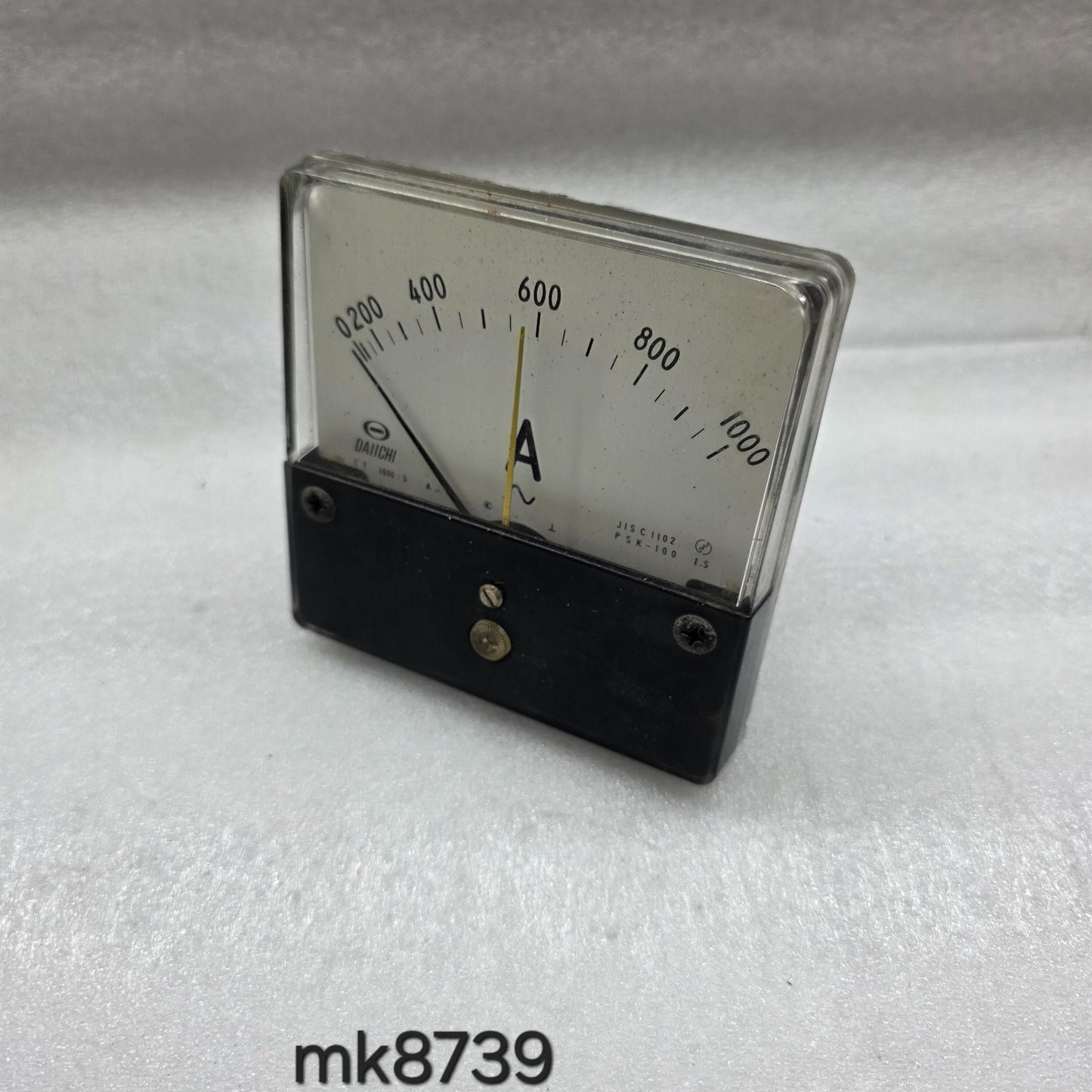 DAIICHI PSK-100 AMMETER CT 1000/5A 0-1000A