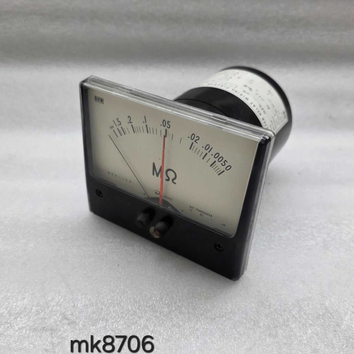 DAIICHI MEK-12N NETWORK INSULATION METER 115VAC