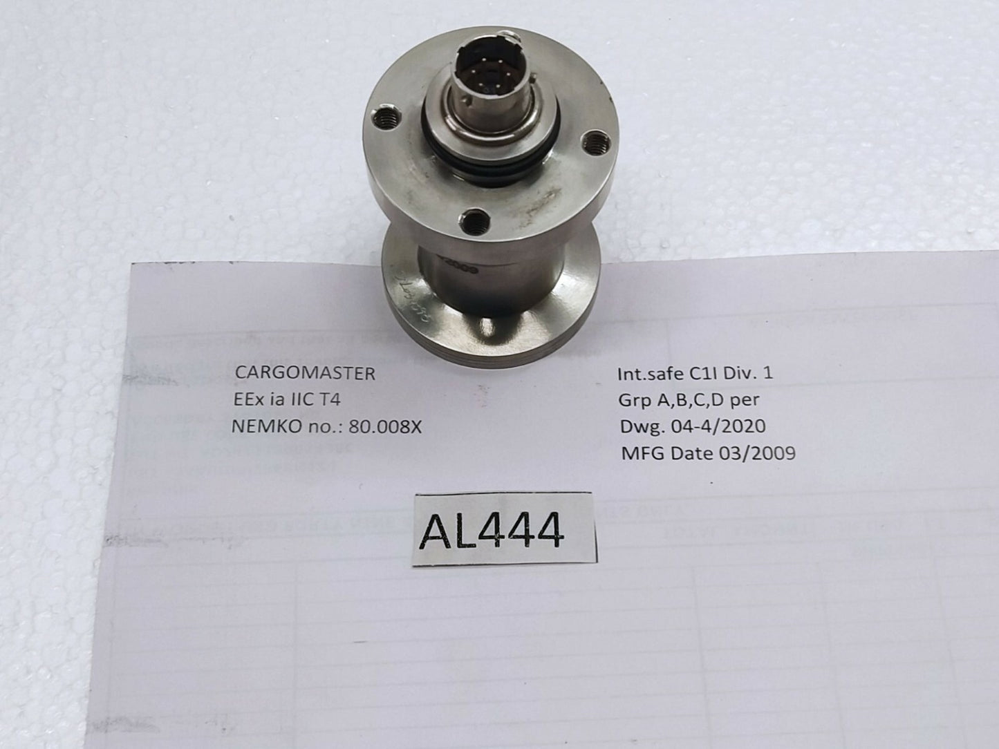 CARGOMASTER NEMKO NO 80-008X
