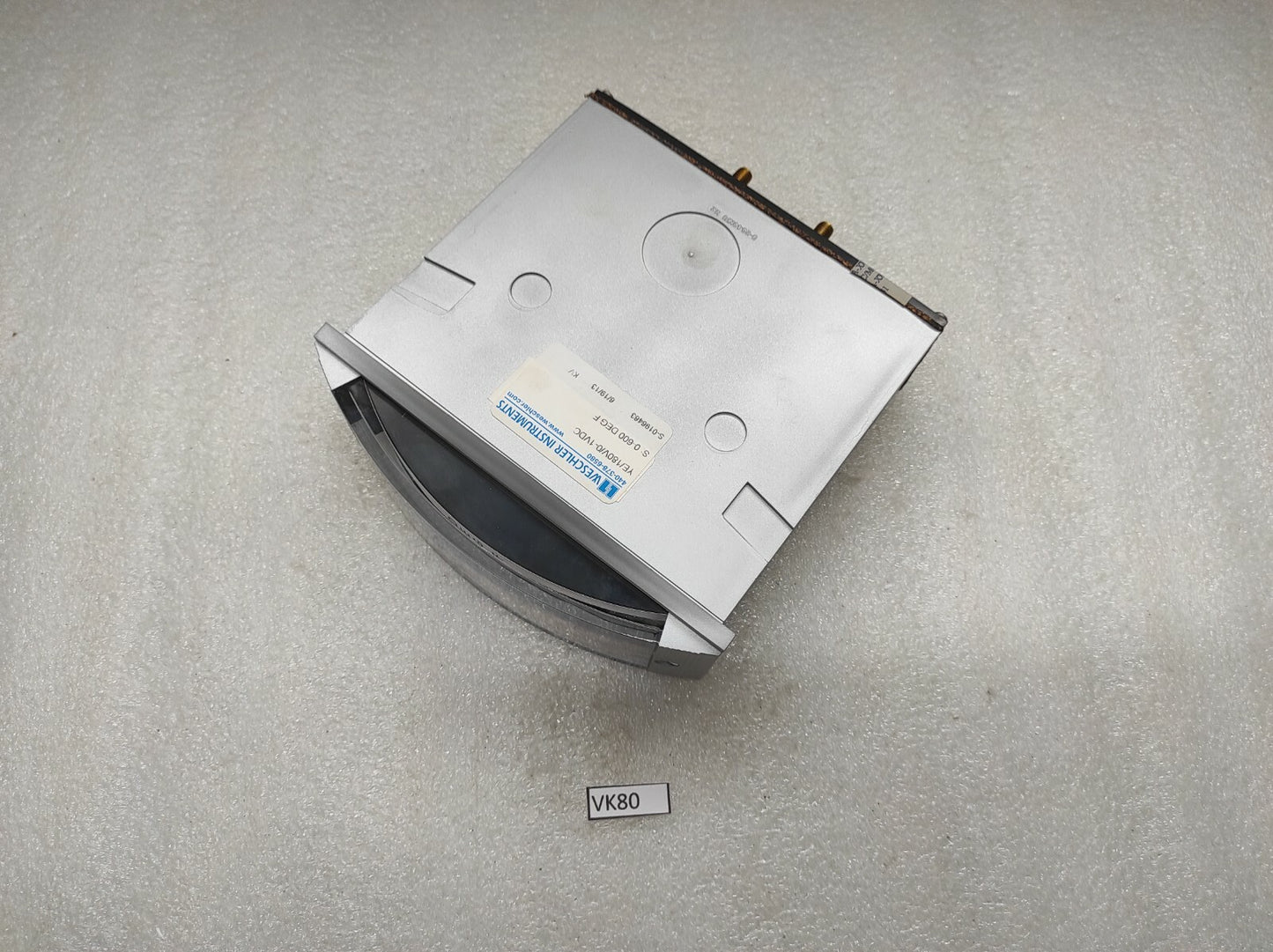 WESCHLER YE/180V/0.1VDC 180183HERLW0003 TEMPERATURE METER 0-600 DEGREES FAHRENHE