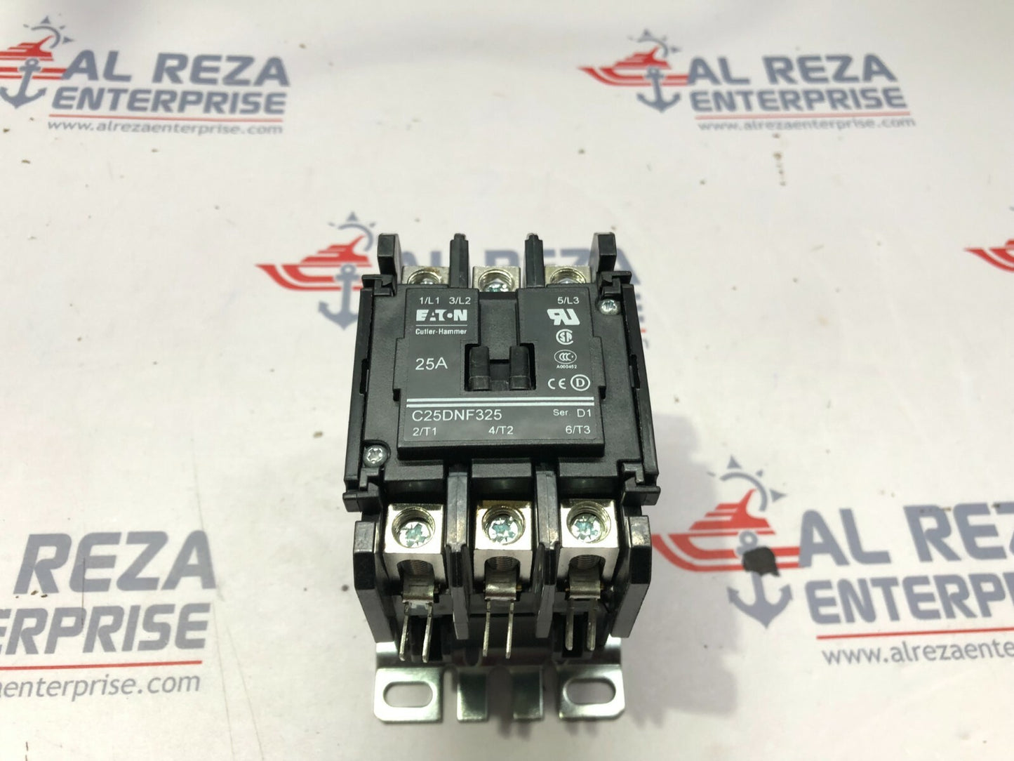 EATON CUTLER HAMMER C25DNF325A MAGNETIC CONTACTOR 25A COIL VOLTAGE 110-120V