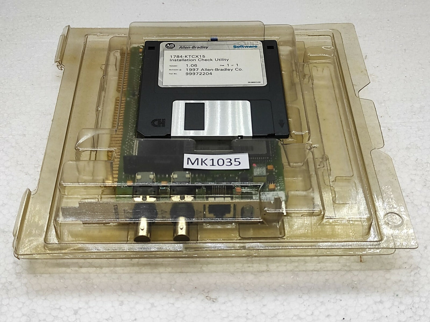Allen Bradley CAT 1784 KTCX15 Series B Network Interface Card 96281776 A02