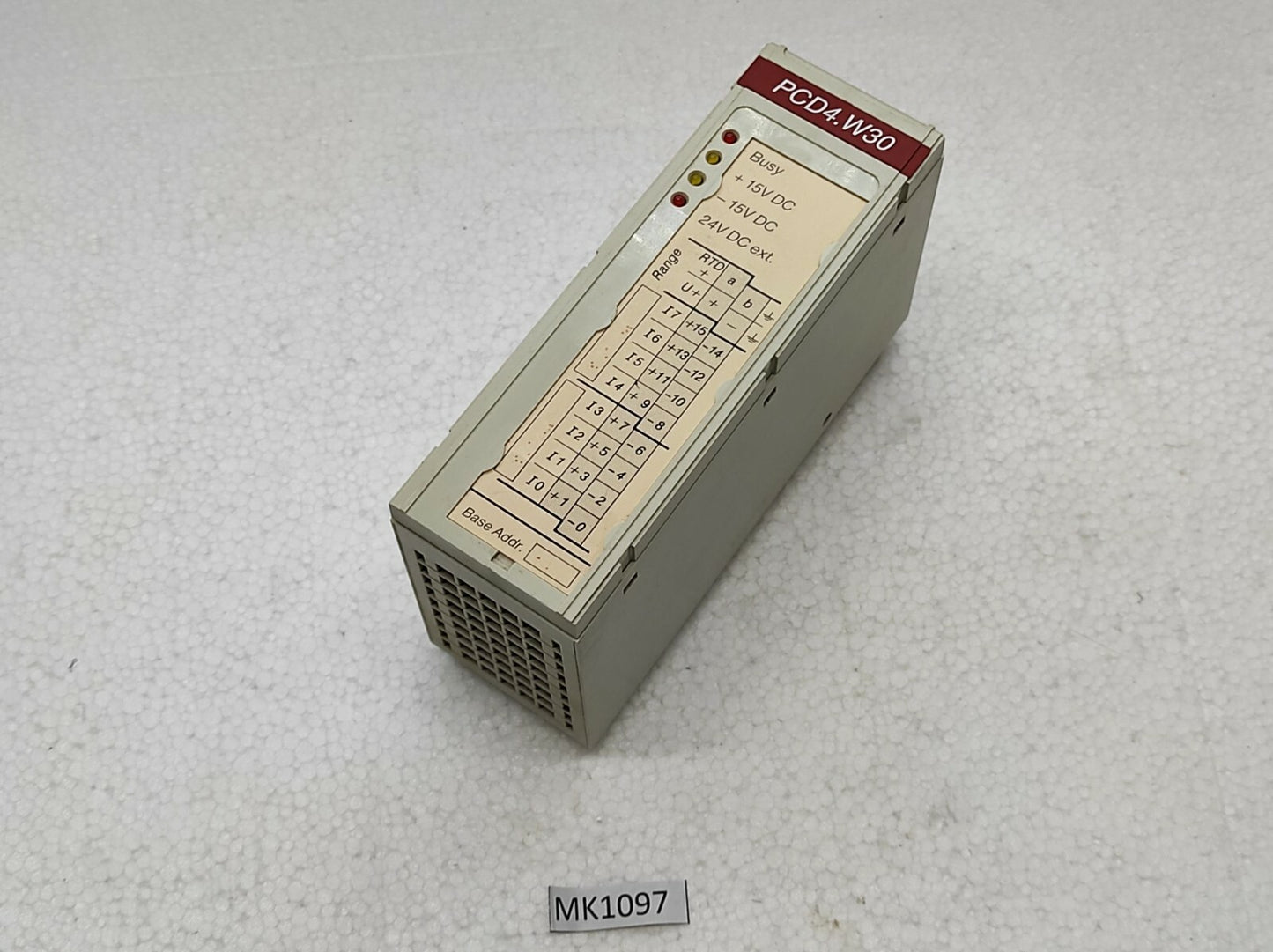 Saia PCD4.W300 Version D Analog Module PCD4W300