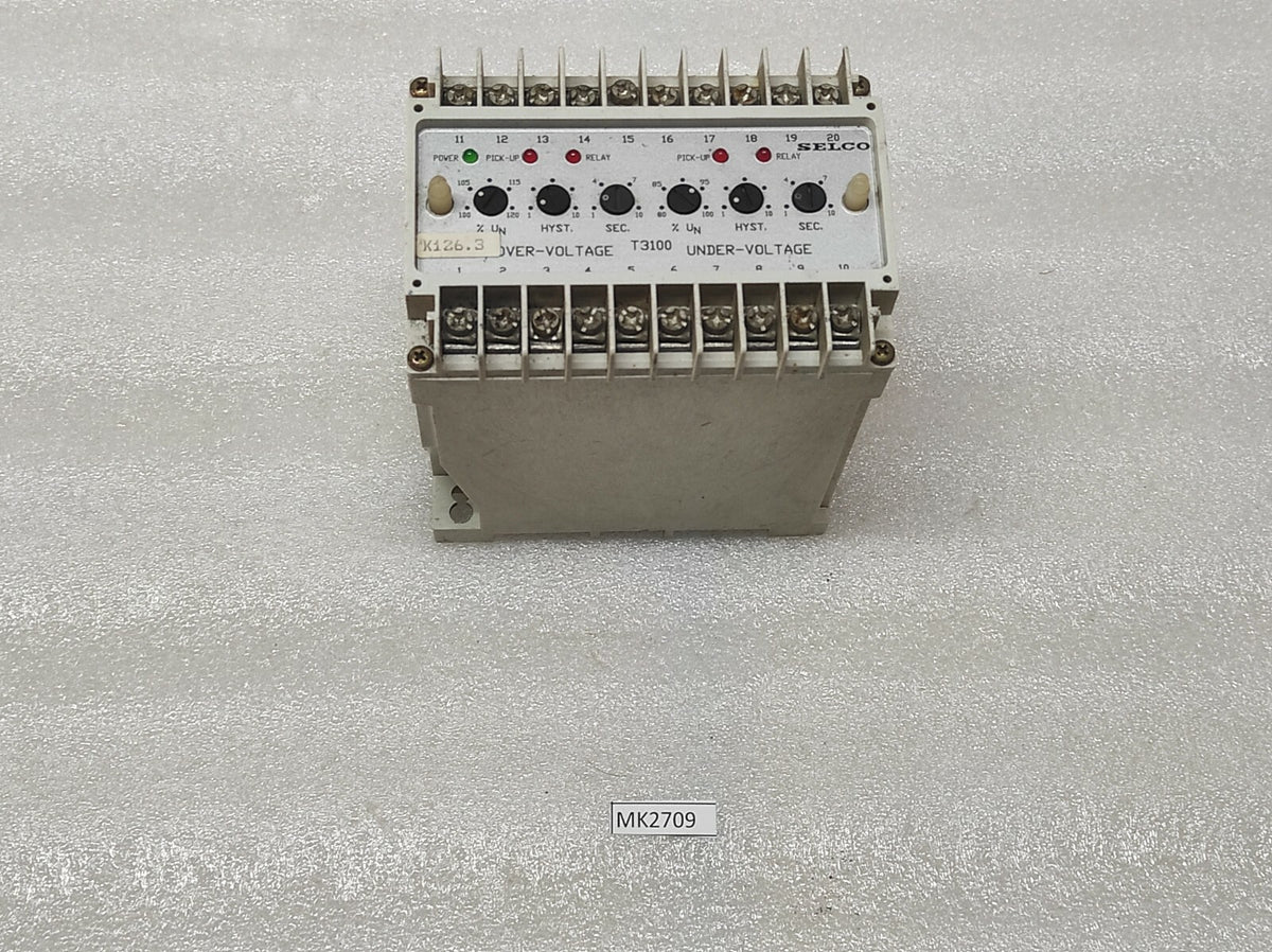 SELCO T3100-00 VOLTAGE RELAY 240VAC