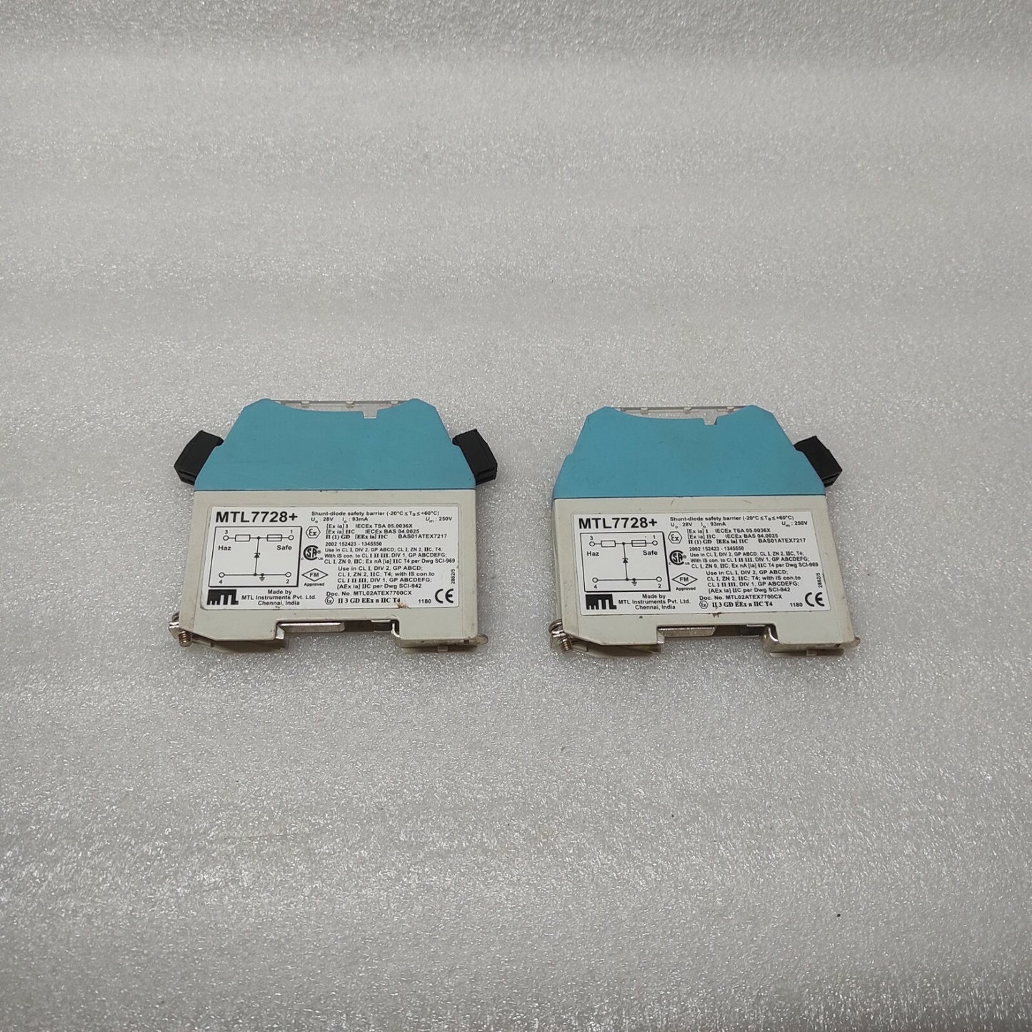 MEASUREMENT TECHNOLOGY MTL7728+ SHUNT DIODE SAFETY BARRIER