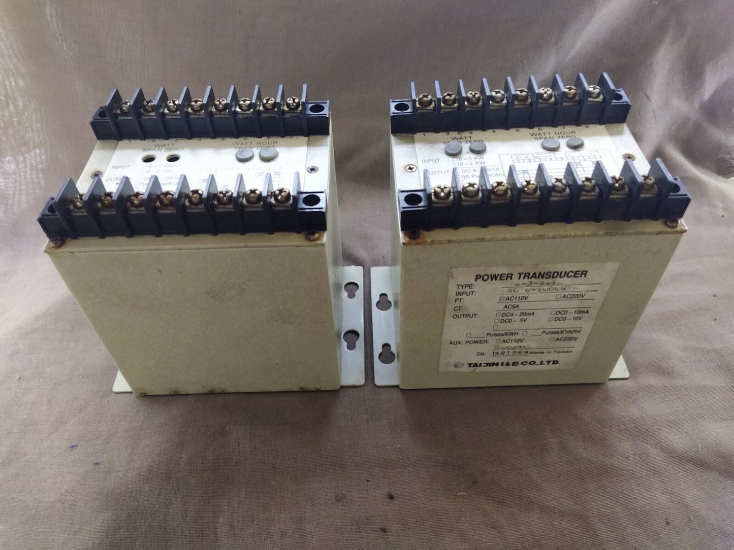 TAIJINI & E CO POWER TRANSDUCER