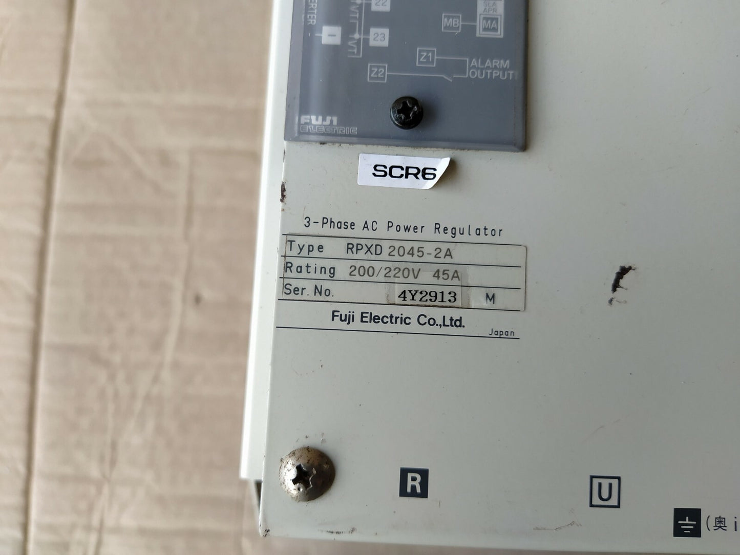 Fuji APR MX2 3-Phase AC Power Regulator RPXD 2045-2A 200-220V
