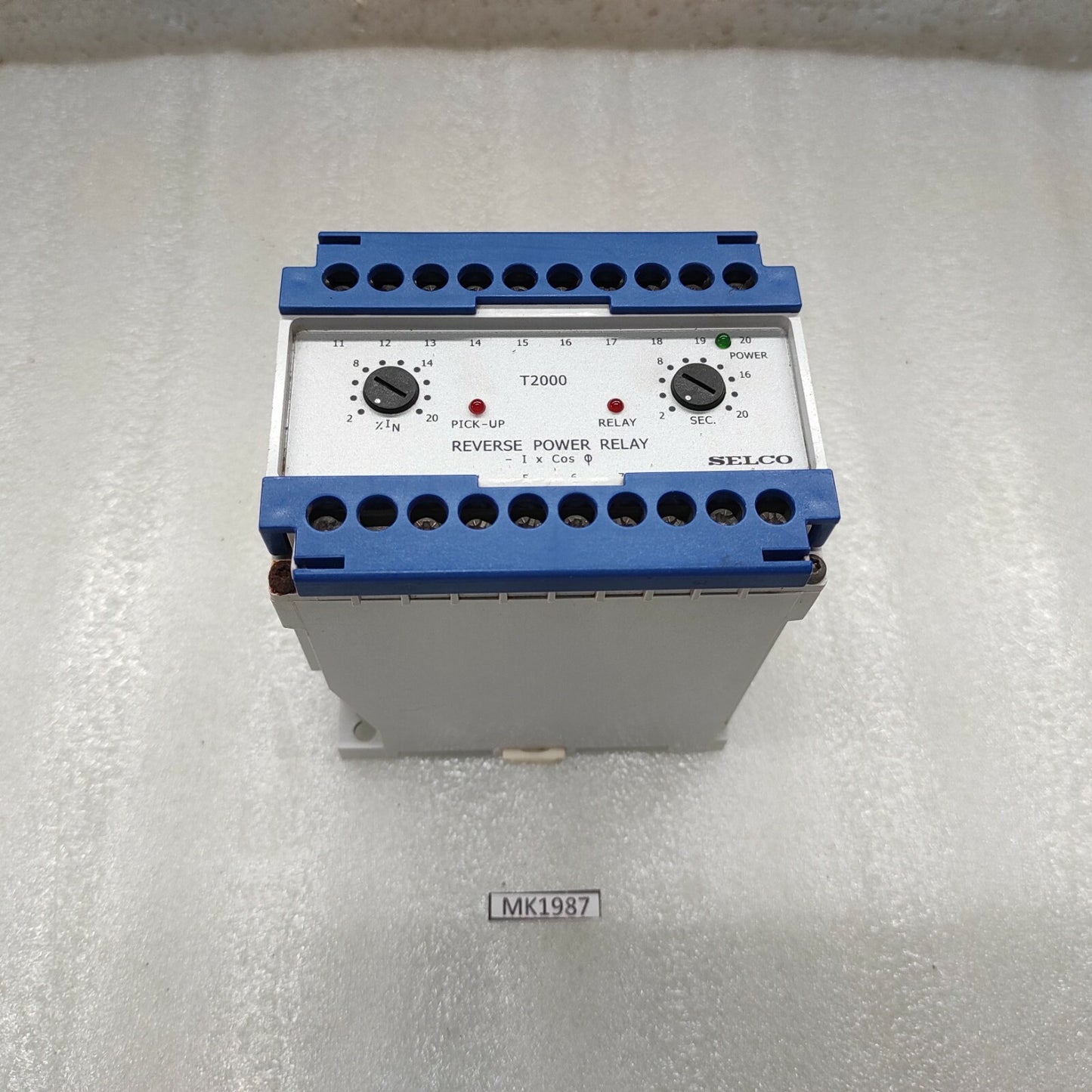SELCO T2000 REVERSE POWER RELAY T2000.0150 480V