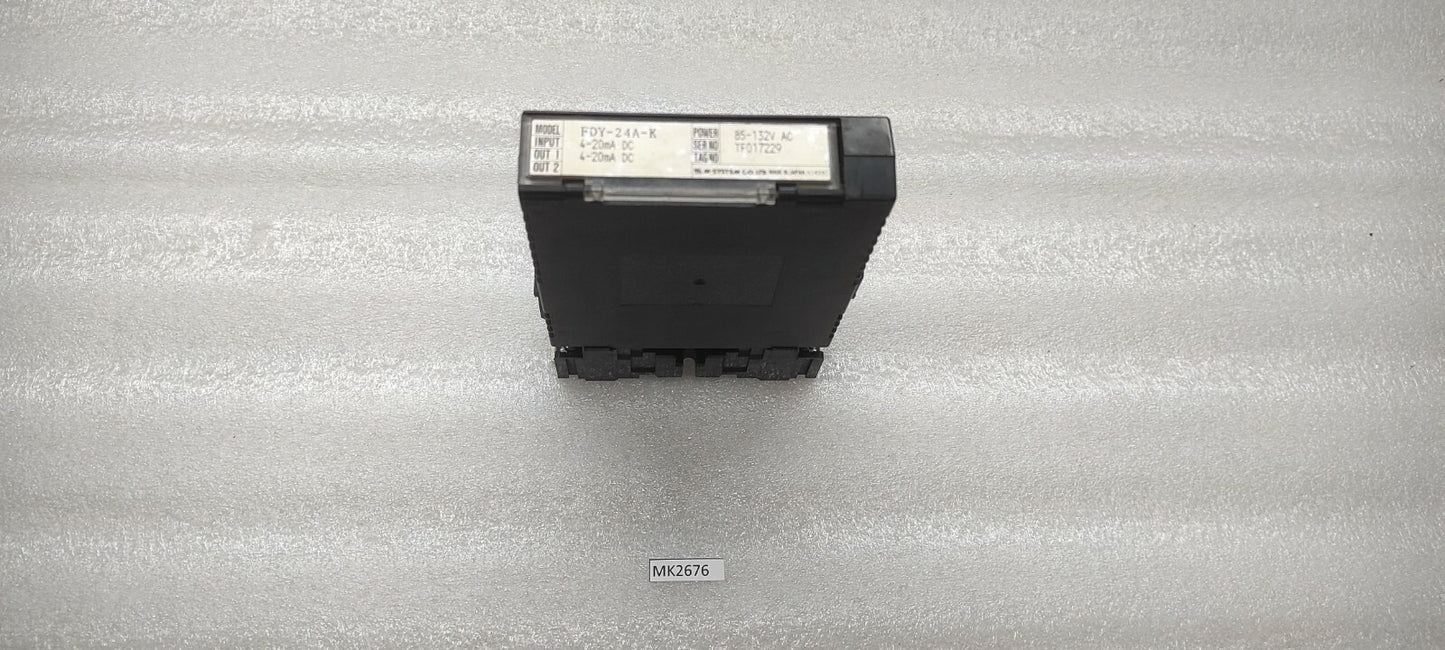 M-SYSTEM FDY-24A-K CURRENT LOOP SUPPLY 85-132VAC