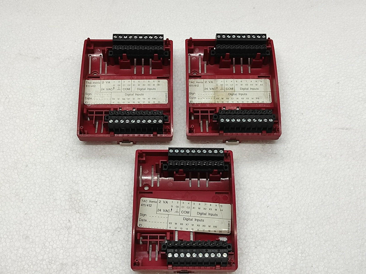 SE TAC XENTA 411/412 Digital Input Module 3-723-0281-3