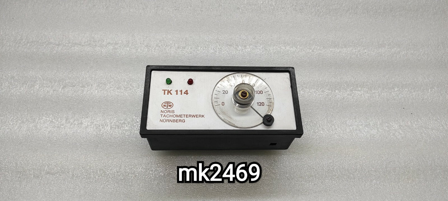 Noris TK 114 Tachmeterwerk Relay Limit Value Switch TK114