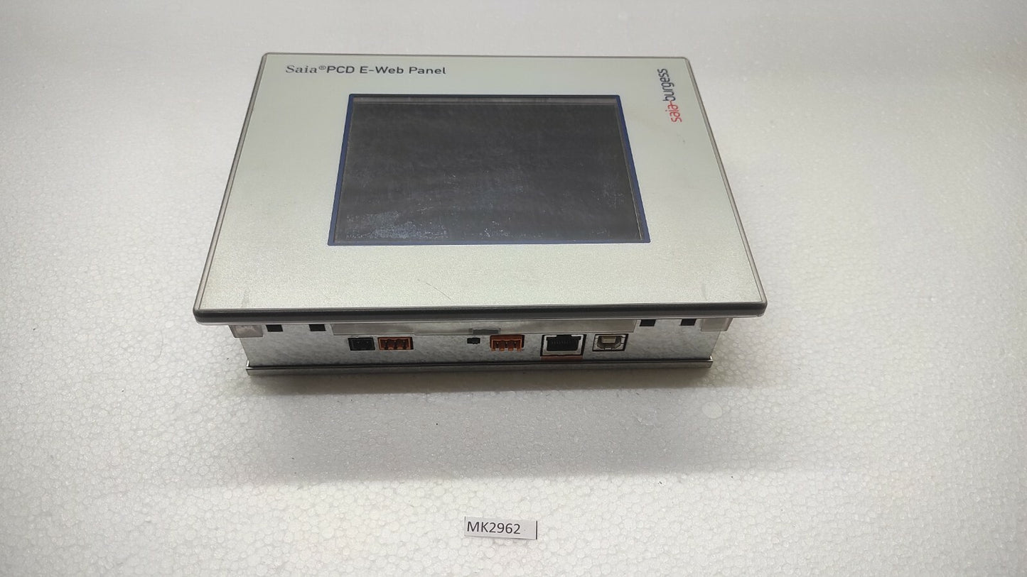 SAIA BURGESS PCD7.D457ET7F E-WEB PANEL 24VDC 0.5A