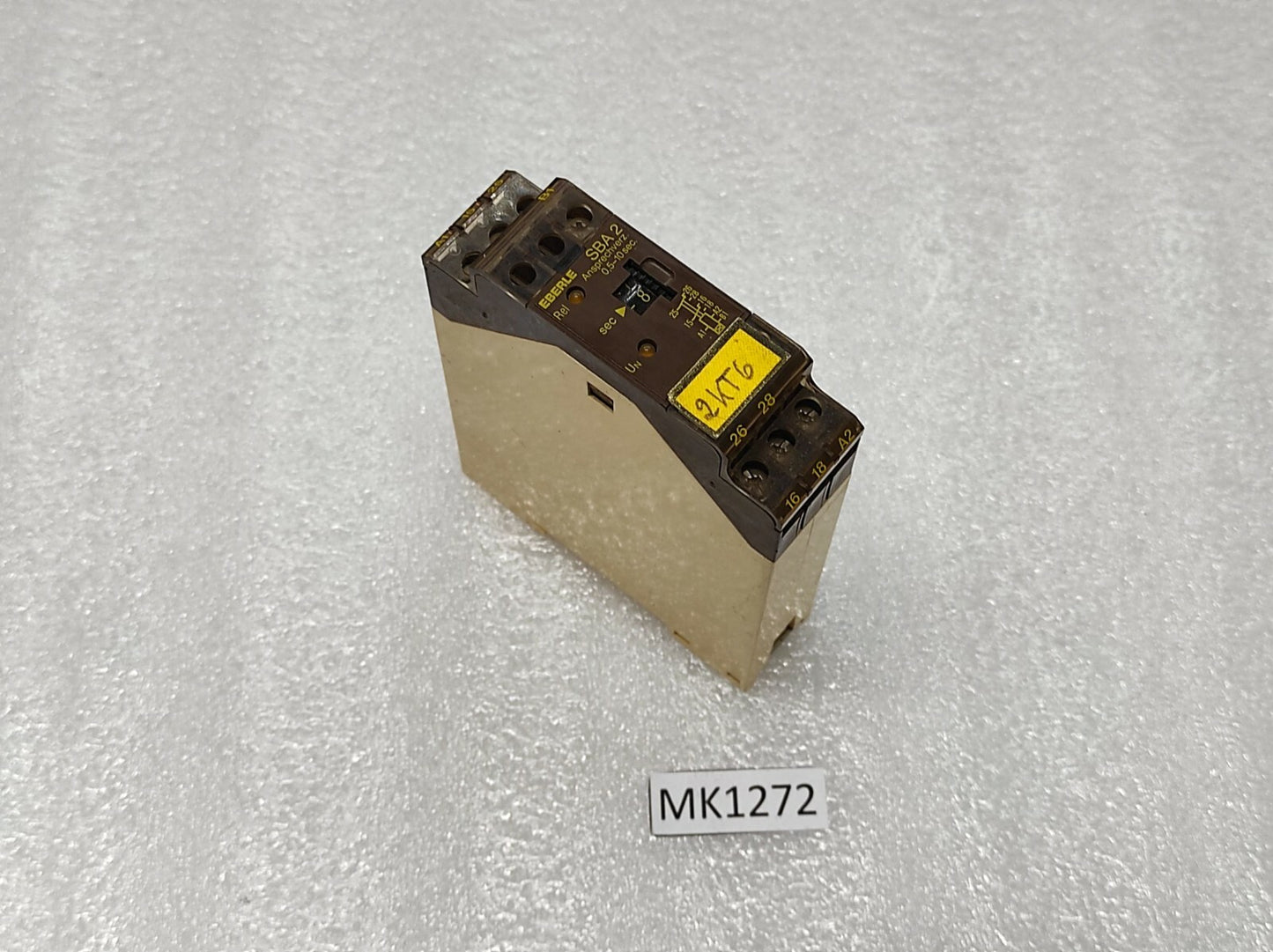 Eberle SBA2 Ansprechverz 0545 1114 1000 Time Delay Relay 0.5-10 SEC LOT OF 3 PC