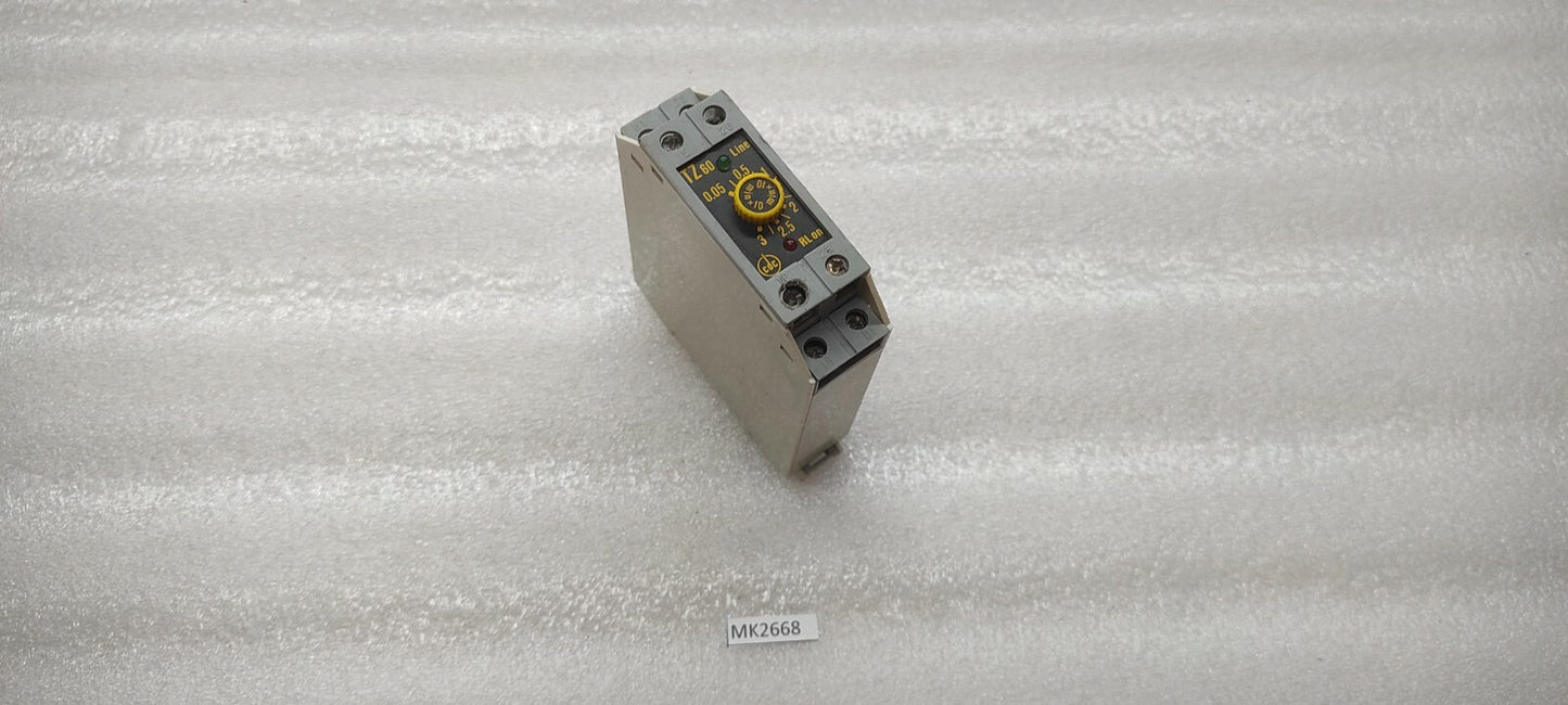 CDC TZ60 24V AC-DC 0.05-3 10MINUTE TIMER RELAY