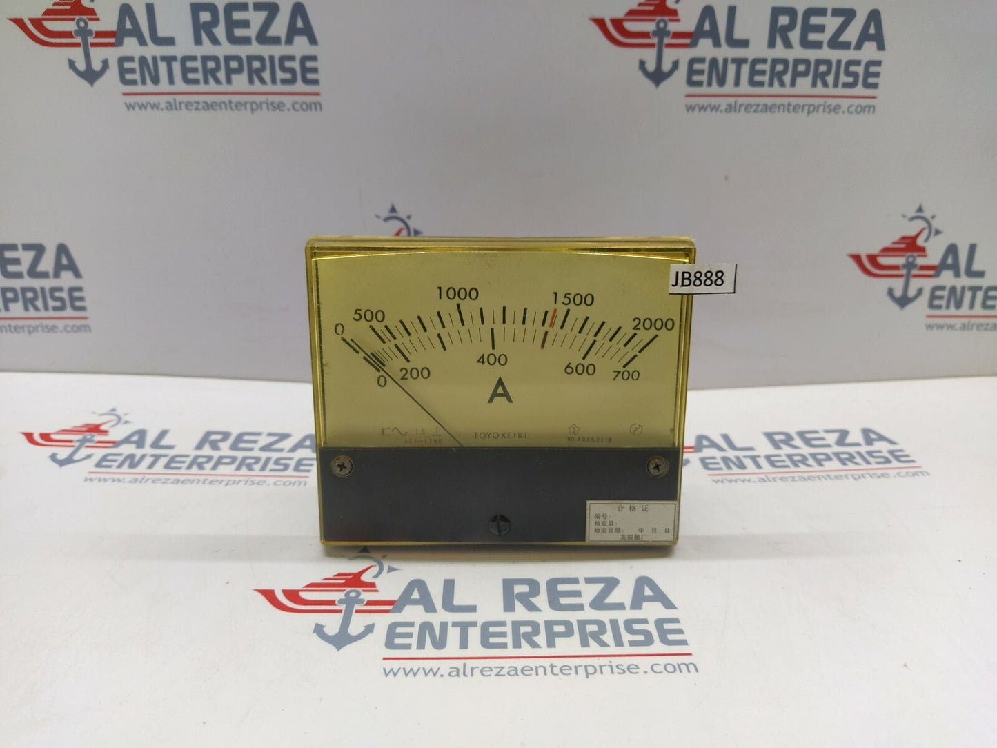 TOYO KEIKI ACF-12NB DOUBLE AMMETER CT 200A/5A 700