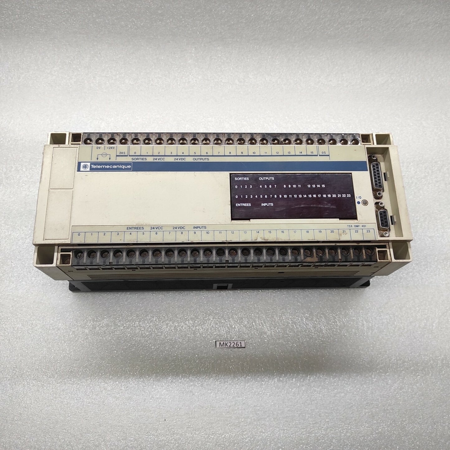 TELEMECANIQUE TSXDMF401 40 I/O 24VDC PROT. EXTENS