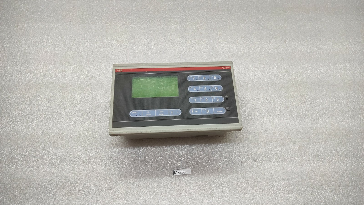 ABB CP410 M CONTROL PANEL 1SBP260181R1001 24VDC