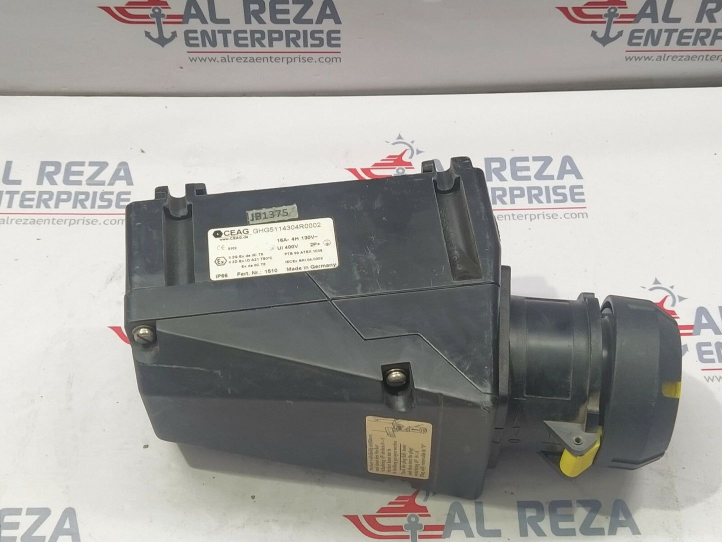 CEAG GHG5114304R0002 SURFACE MOUNT 2P+E POWER CONNECTOR SOCKET ATEX, RATED AT 16