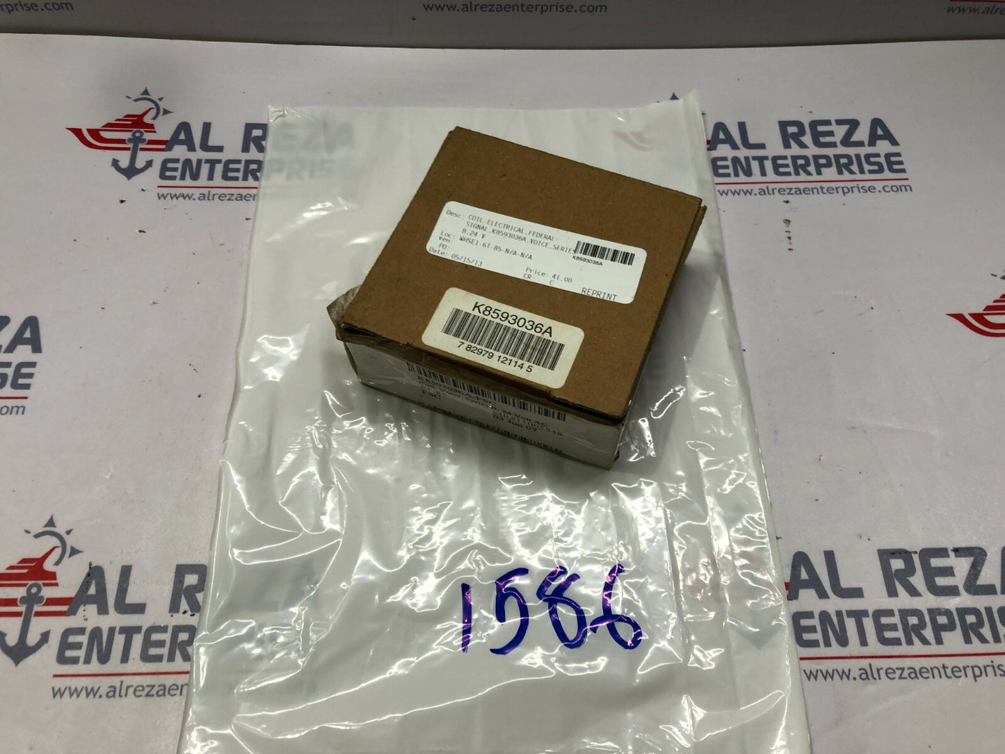 FEDERAL SIGNAL K8593036A ELECTRICAL COIL 24VAC K8593036A-FSC