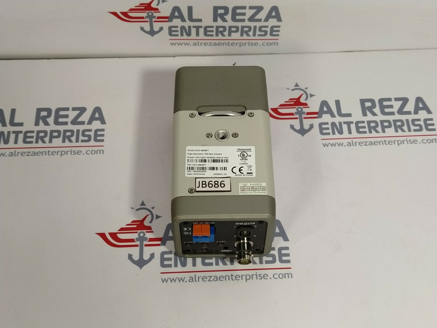 Honeywell HCC-6605PT High Resolution TDN Box Camera 12VDC/24VAC