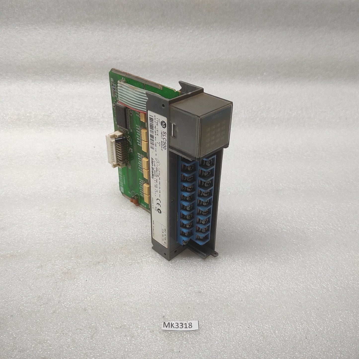 ALLEN BRADLEY CAT 1746-IB16 SLC500 INPUT MODULE